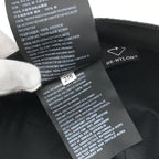 Prada Saffiano Nylon Baseball Cap Hat Black — view 8
