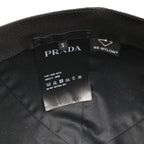 Prada Saffiano Nylon Baseball Cap Hat Black — view 7