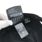 Prada Saffiano Nylon Baseball Cap Hat Black — view 9