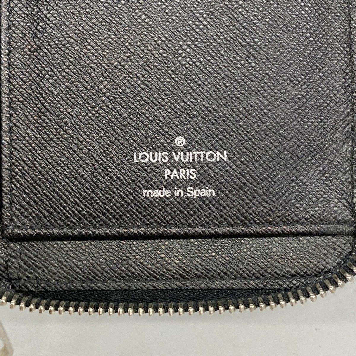 Louis Vuitton Wallet Damier Graphite Zippy Vertical Black Gray — view 4