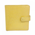 Louis Vuitton Wallet Epi Portobier Compact Vanilla