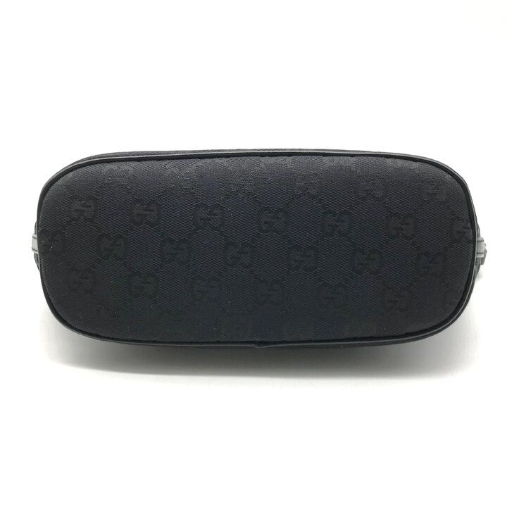 Gucci GG Canvas Pouch Shoulder Bag Black — view 3