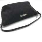 Gucci GG Canvas Pouch Shoulder Bag Black — view 6