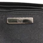 Gucci GG Canvas Pouch Shoulder Bag Black — view 9