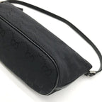 Gucci GG Canvas Pouch Shoulder Bag Black — view 4