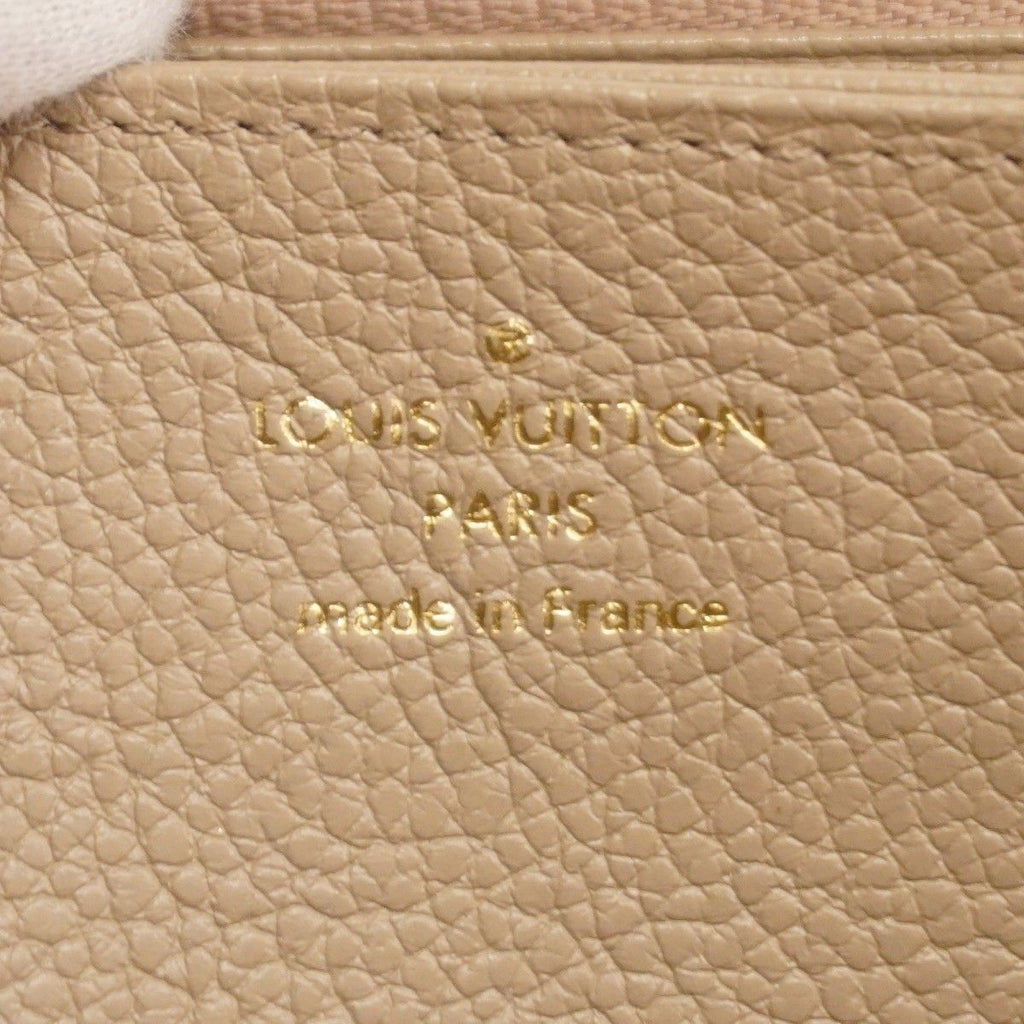 Louis Vuitton Wallet Monogram Empreinte Bicolor Zippy Tourtle le Cream — view 4