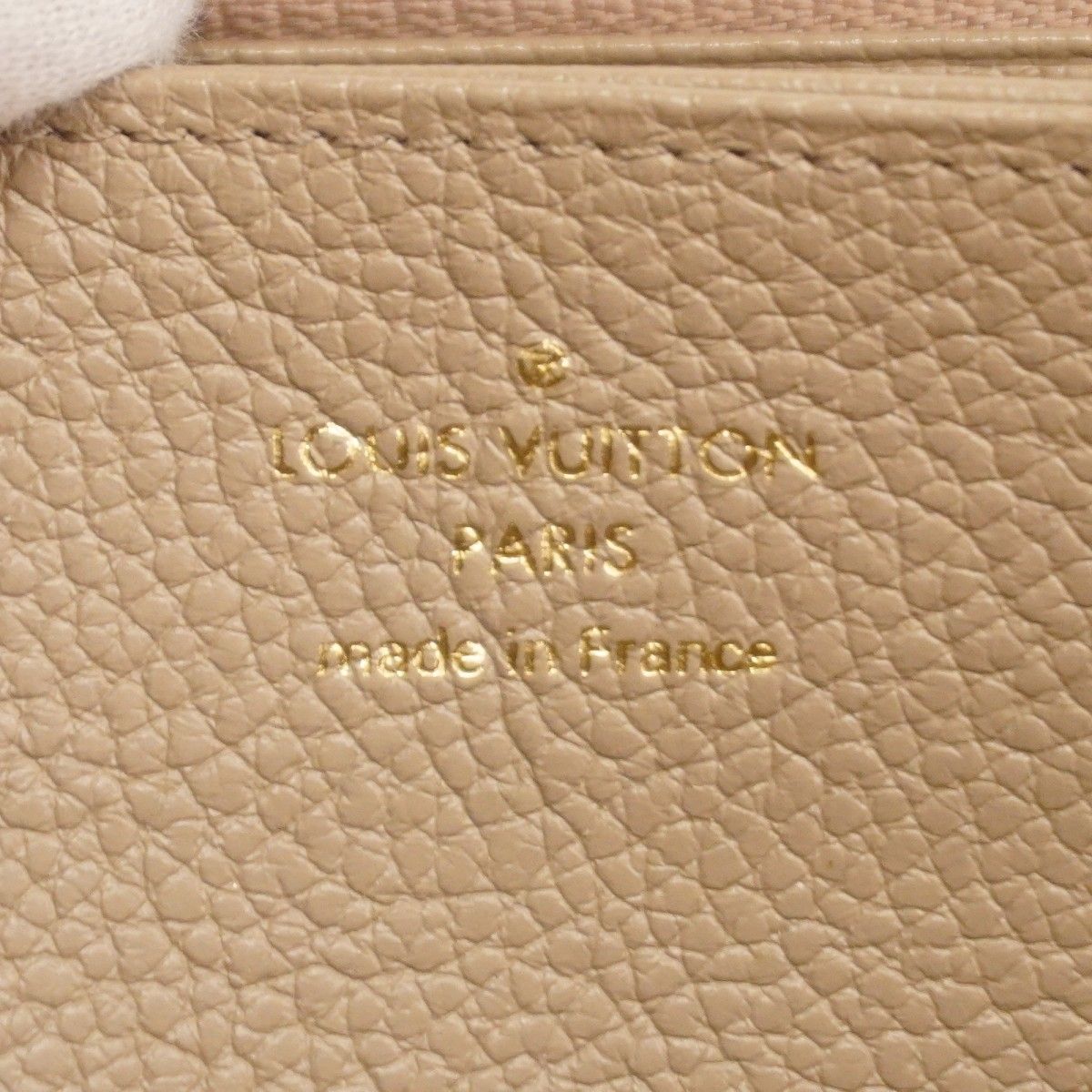 Louis Vuitton Wallet Monogram Empreinte Bicolor Zippy Tourtle le Cream — view 4