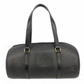 Louis Vuitton Handbag Epi Soufflot Noir