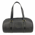 Louis Vuitton Handbag Epi Soufflot Noir