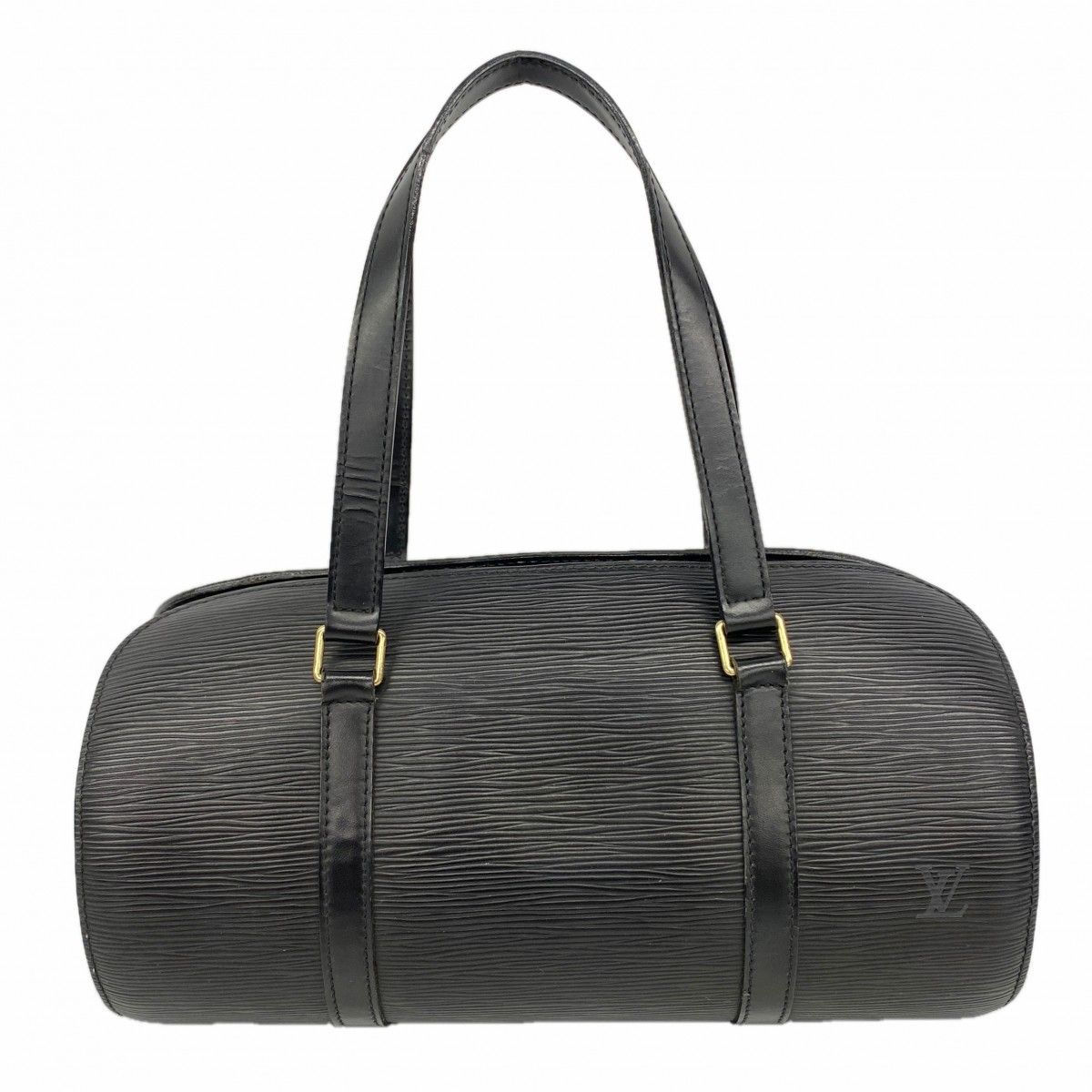 Louis Vuitton Handbag Epi Soufflot Noir