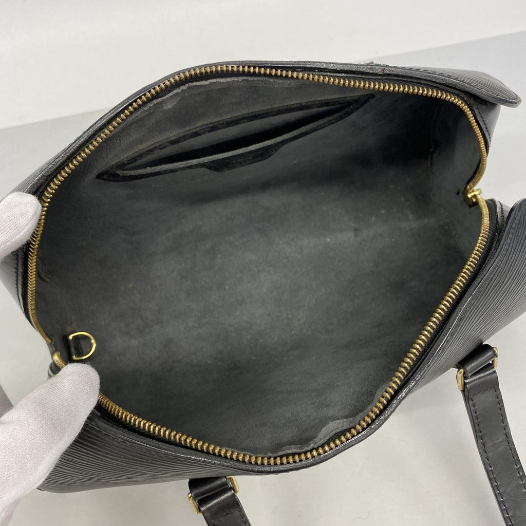 Louis Vuitton Handbag Epi Soufflot Noir — view 4