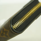 Louis Vuitton Wallet Monogram Retiro Zippy Brown Noir — view 7