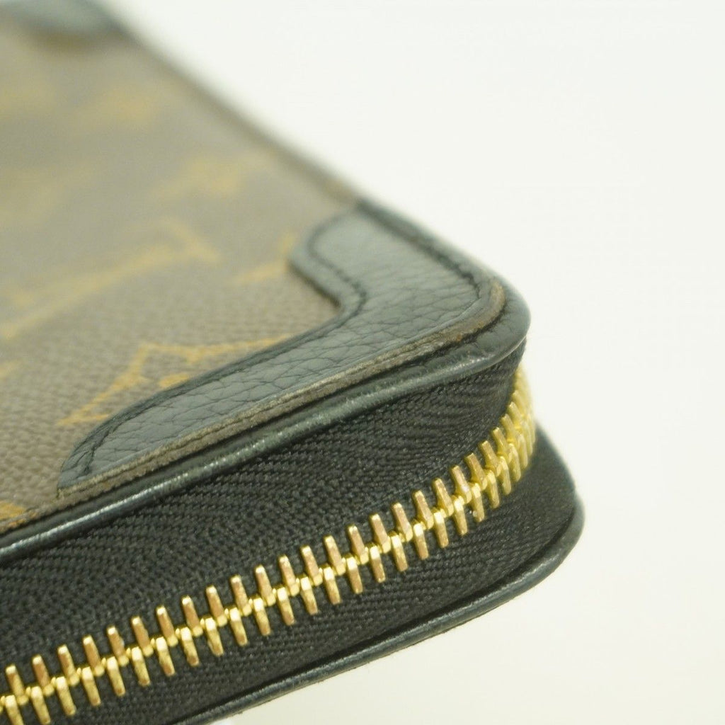 Louis Vuitton Wallet Monogram Retiro Zippy Brown Noir — view 5