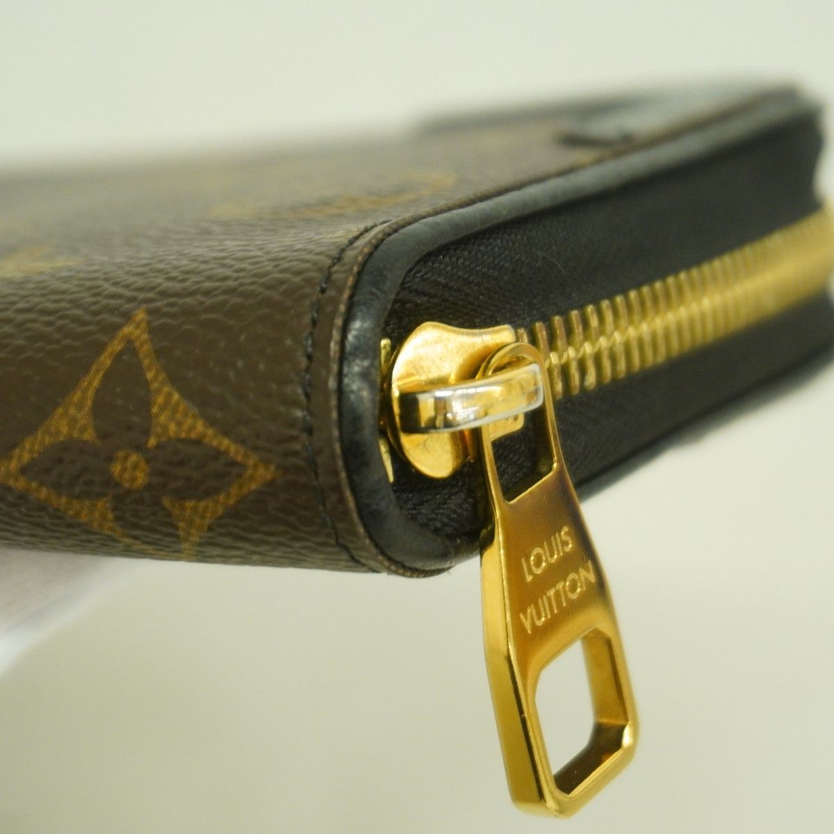 Louis Vuitton Wallet Monogram Retiro Zippy Brown Noir — view 6