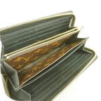 Louis Vuitton Wallet Monogram Retiro Zippy Brown Noir — view 3