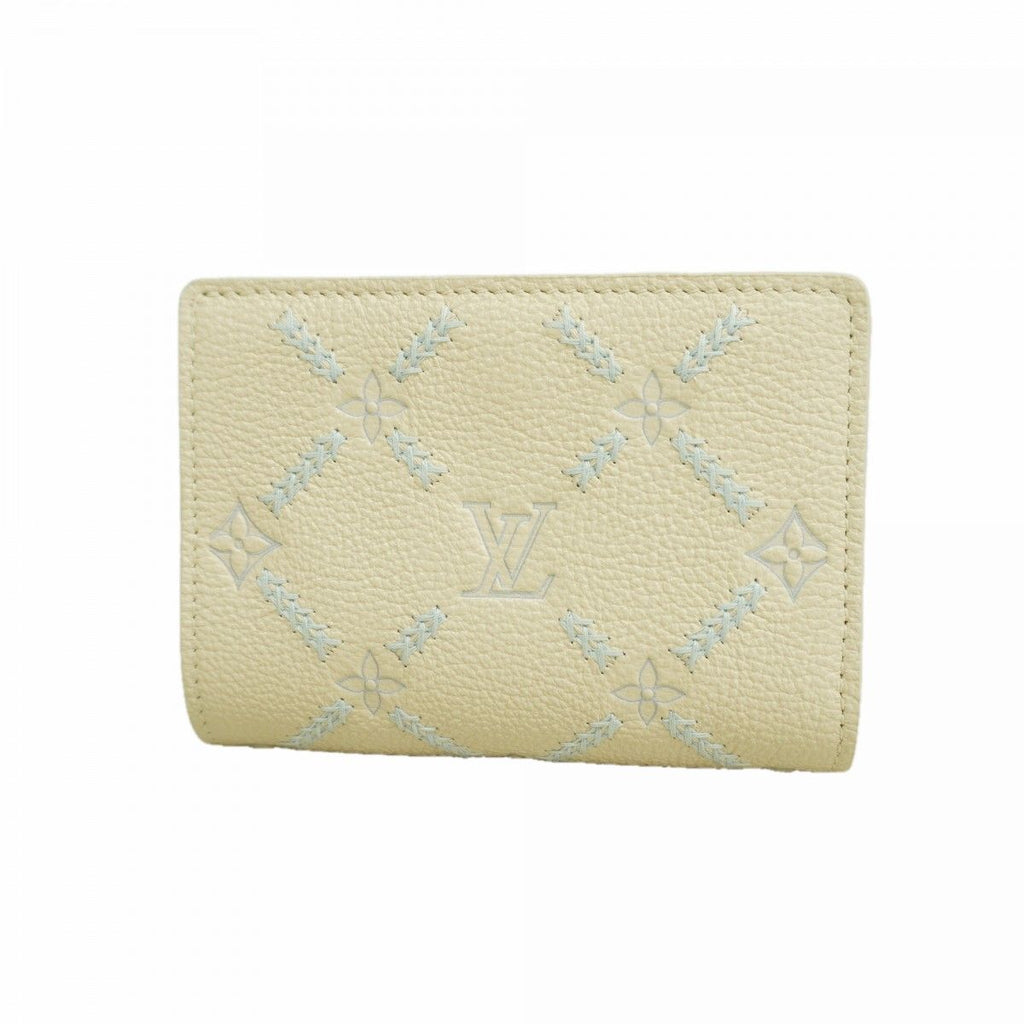 Louis Vuitton Wallet Monogram Empreinte Portefeuille Clair Quartz Couture