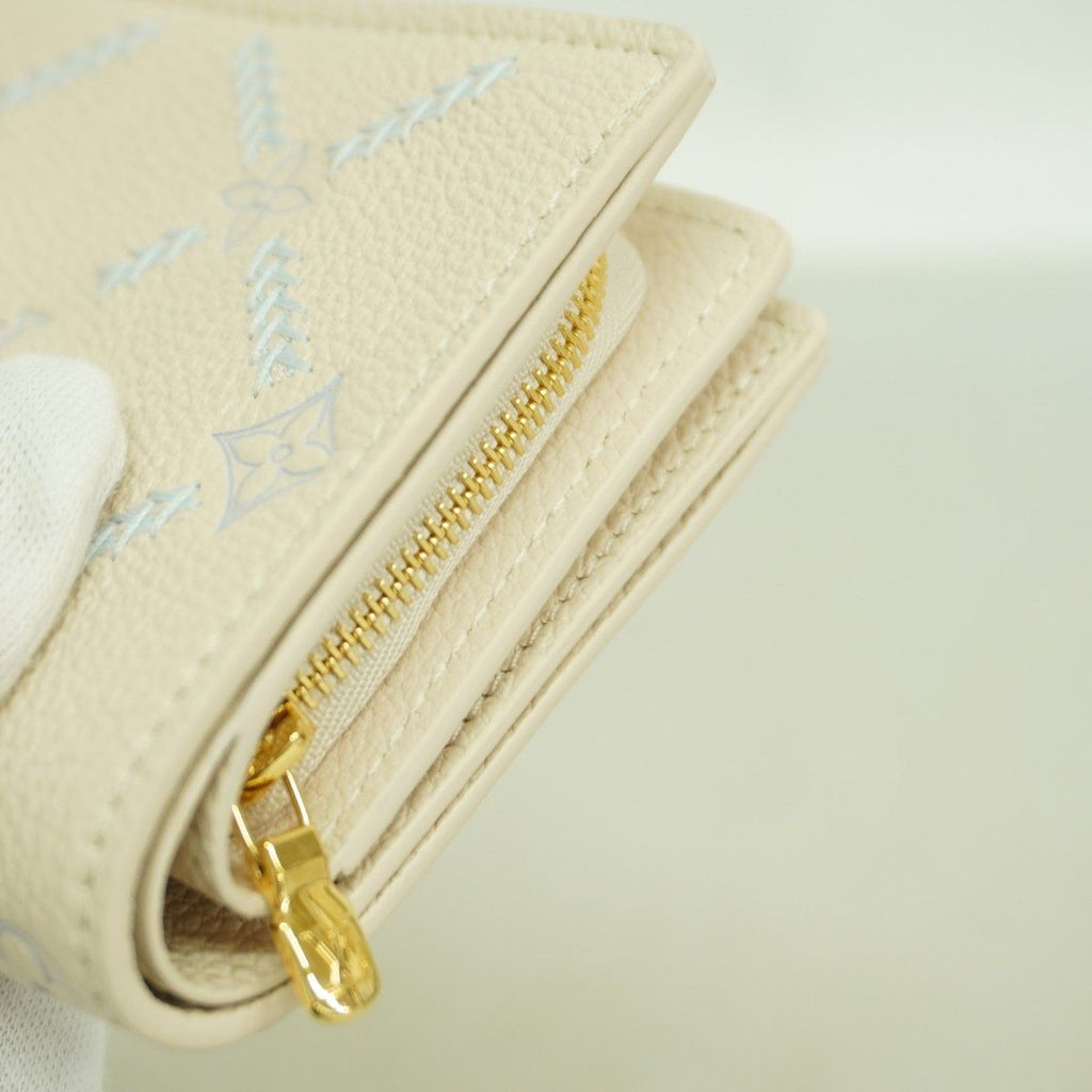 Louis Vuitton Wallet Monogram Empreinte Portefeuille Clair Quartz Couture — view 6