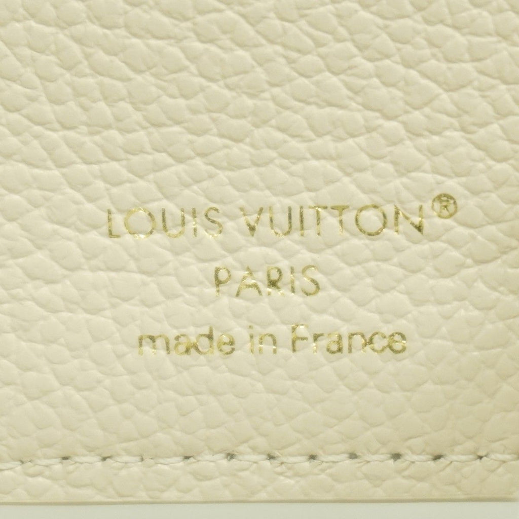 Louis Vuitton Wallet Monogram Empreinte Portefeuille Clair Quartz Couture — view 4