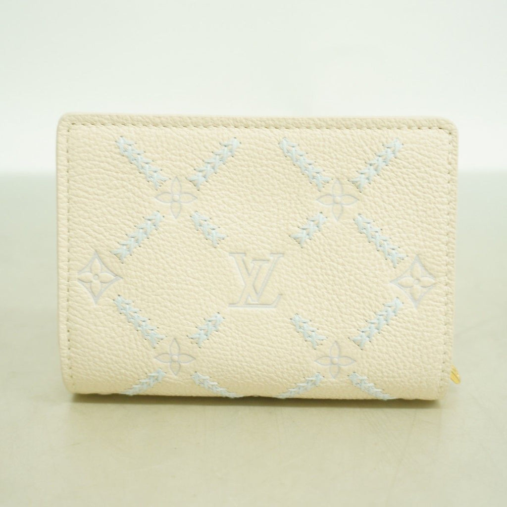 Louis Vuitton Wallet Monogram Empreinte Portefeuille Clair Quartz Couture — view 7
