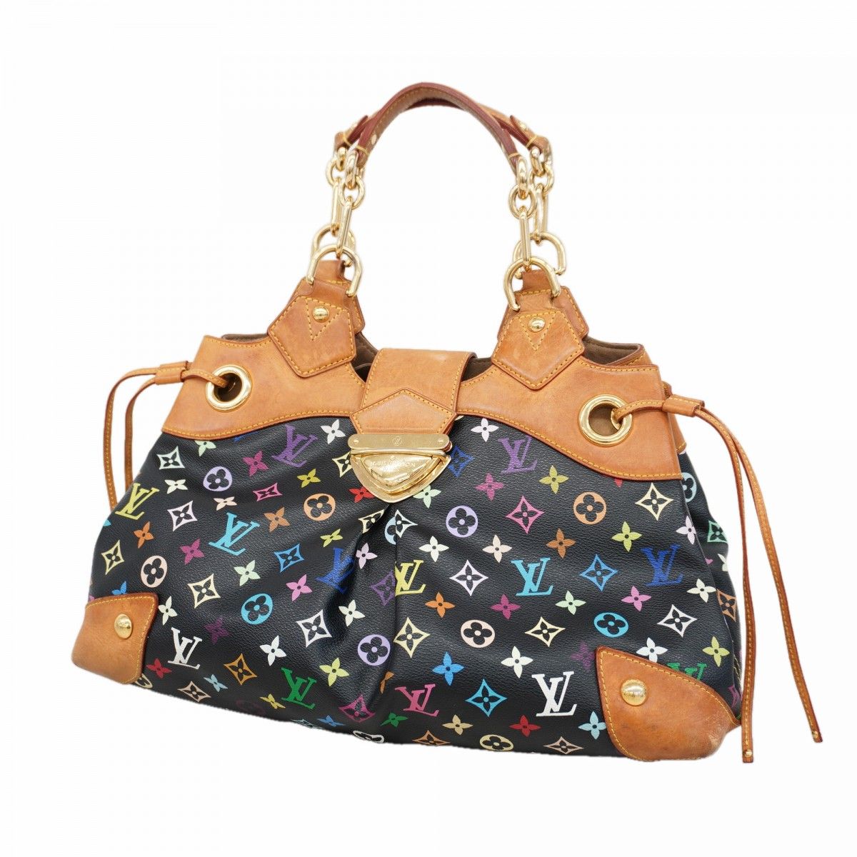 Louis Vuitton Handbag Monogram Multicolor Ursula Noir