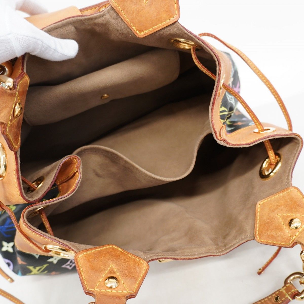 Louis Vuitton Handbag Monogram Multicolor Ursula Noir — view 4