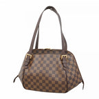 Louis Vuitton Shoulder Bag Damier Belem MM Ebene