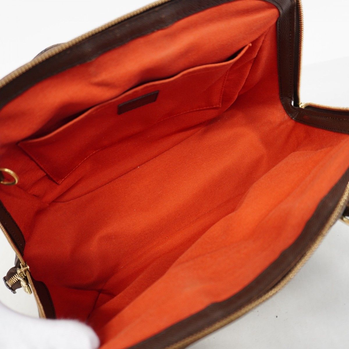 Louis Vuitton Shoulder Bag Damier Belem MM Ebene — view 4