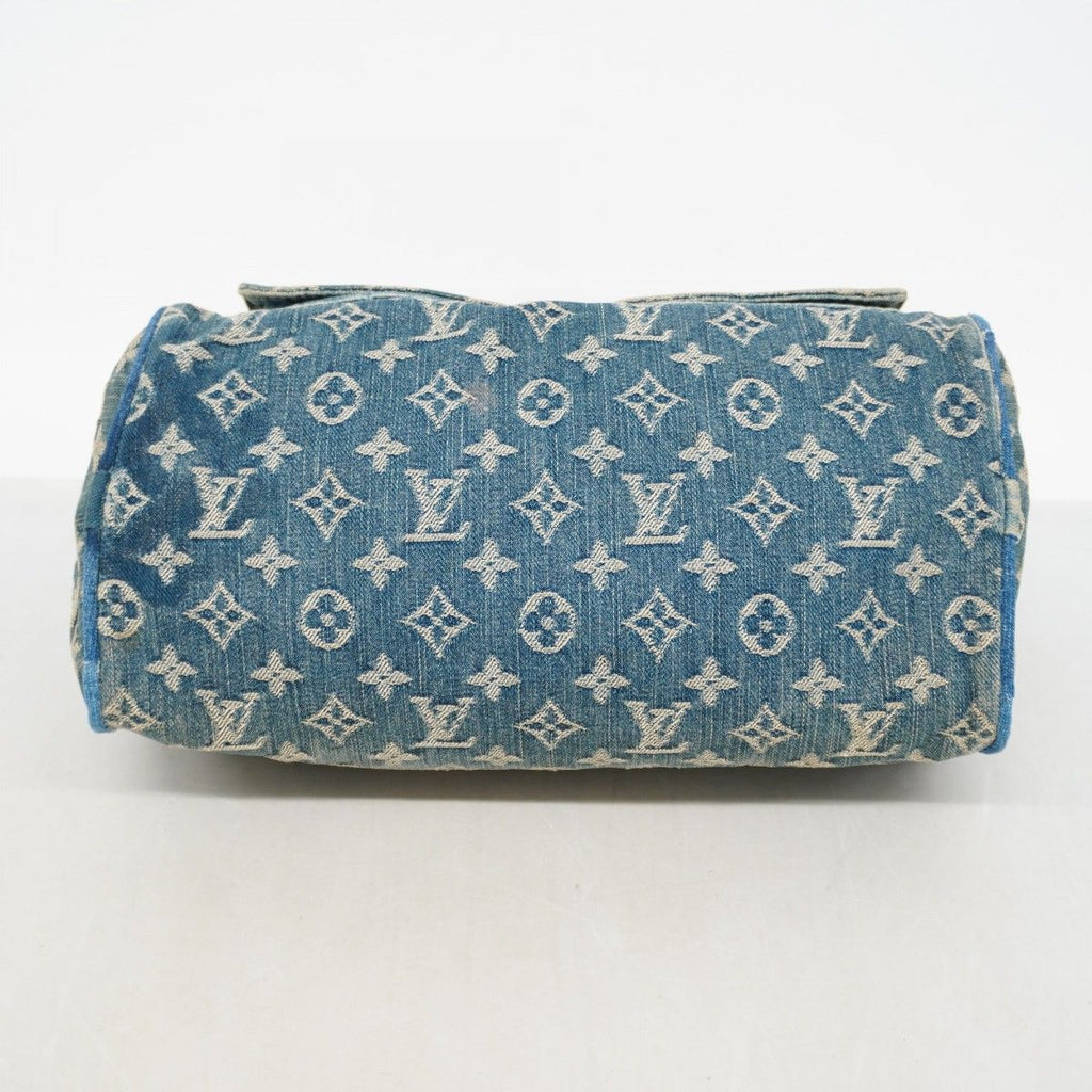 Louis Vuitton Handbag Monogram Denim Neo Speedy Blue — view 3