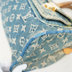 Louis Vuitton Handbag Monogram Denim Neo Speedy Blue — view 6