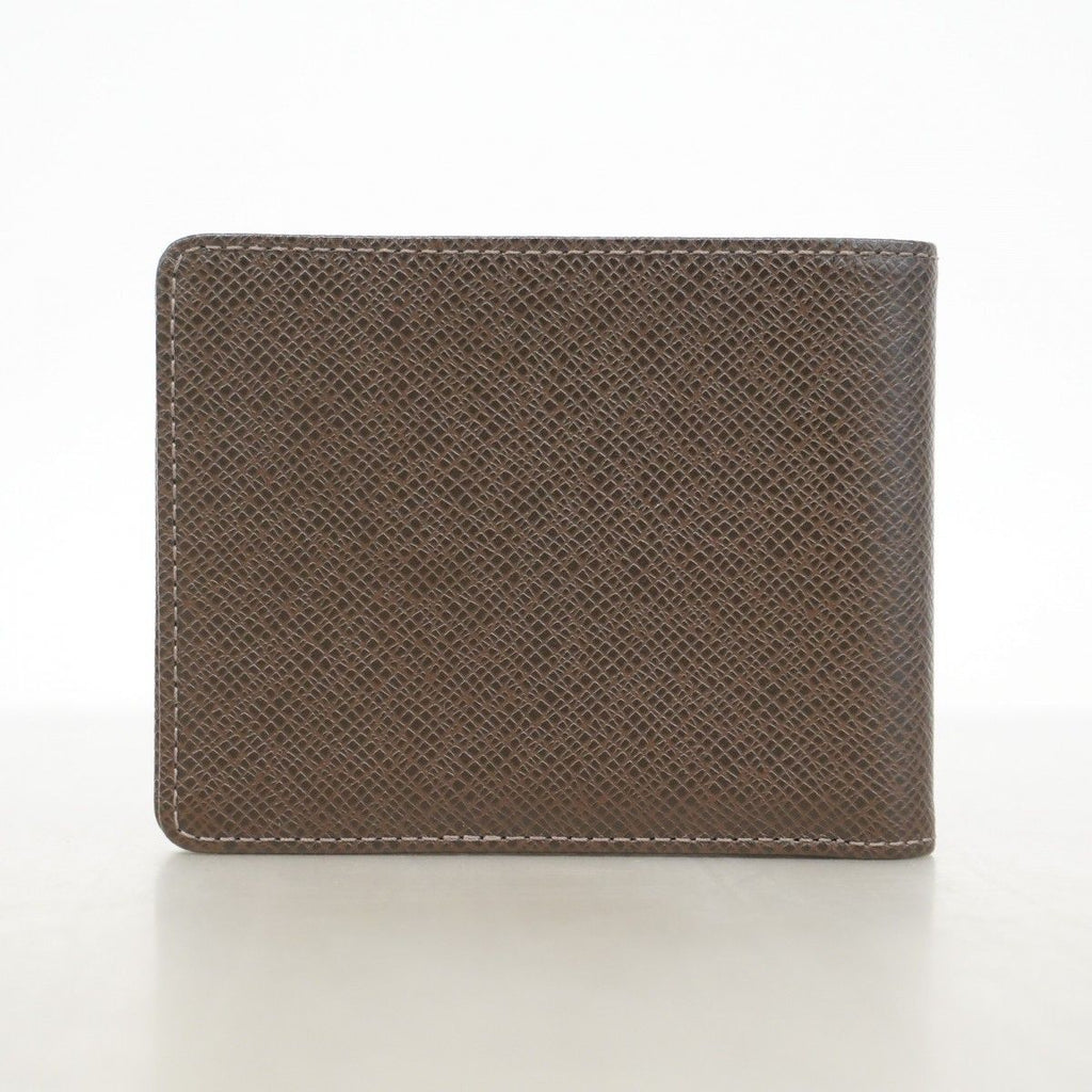Louis Vuitton Billfold Taiga Portobier 6 Cult Cles Grizzly Wallet — view 6