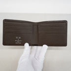 Louis Vuitton Billfold Taiga Portobier 6 Cult Cles Grizzly Wallet — view 3