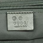 Gucci Tote Horsebit Canvas Black Silver 2-Way — view 5