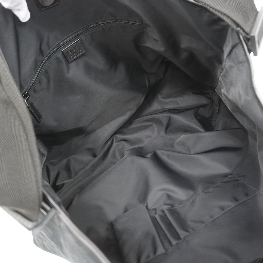 Gucci Tote Horsebit Canvas Black Silver 2-Way — view 4