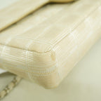 Chanel Shoulder Bag New Travel Nylon Beige Silver — view 6