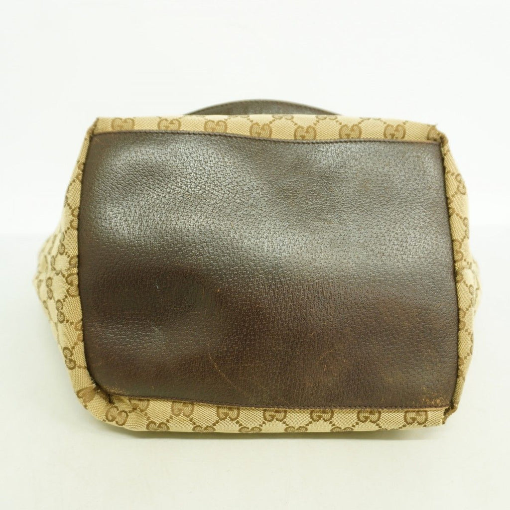 Gucci Tote GG Canvas Sherry Line Beige Silver — view 3