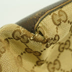 Gucci Tote GG Canvas Sherry Line Beige Silver — view 6