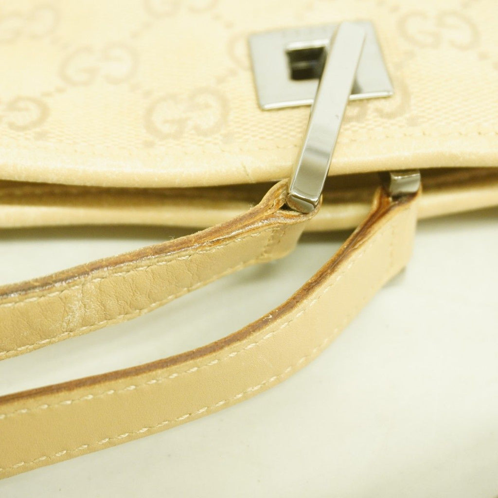 Gucci Tote GG Canvas Beige Silver — view 8