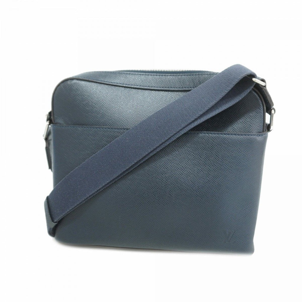 Louis Vuitton Shoulder Bag Taiga Anton Messenger PM Blue Marine