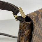 Louis Vuitton Shoulder Bag Damier Musette Tango Long Strap Ebene — view 6