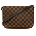 Louis Vuitton Shoulder Bag Damier Musette Tango Long Strap Ebene