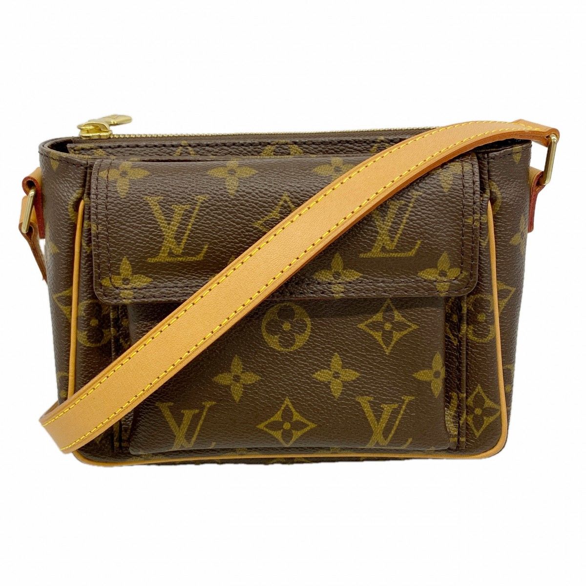 Louis Vuitton Shoulder Bag Monogram Viva Cite PM Brown
