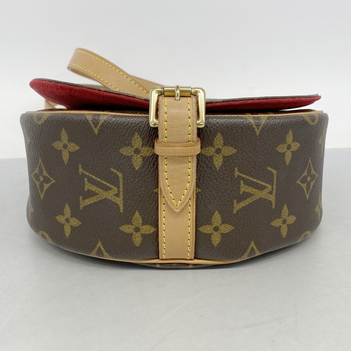 Louis Vuitton Shoulder Bag Monogram Tambourine Brown — view 3