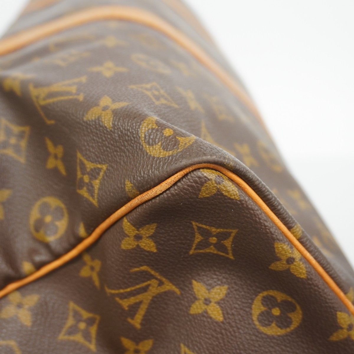 Louis Vuitton Boston Bag Monogram Keepall 45 Brown — view 8