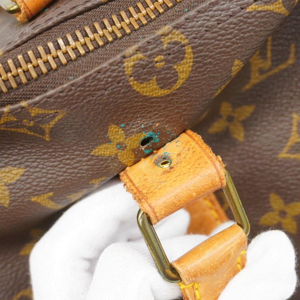 Louis Vuitton Boston Bag Monogram Keepall 45 Brown — view 7