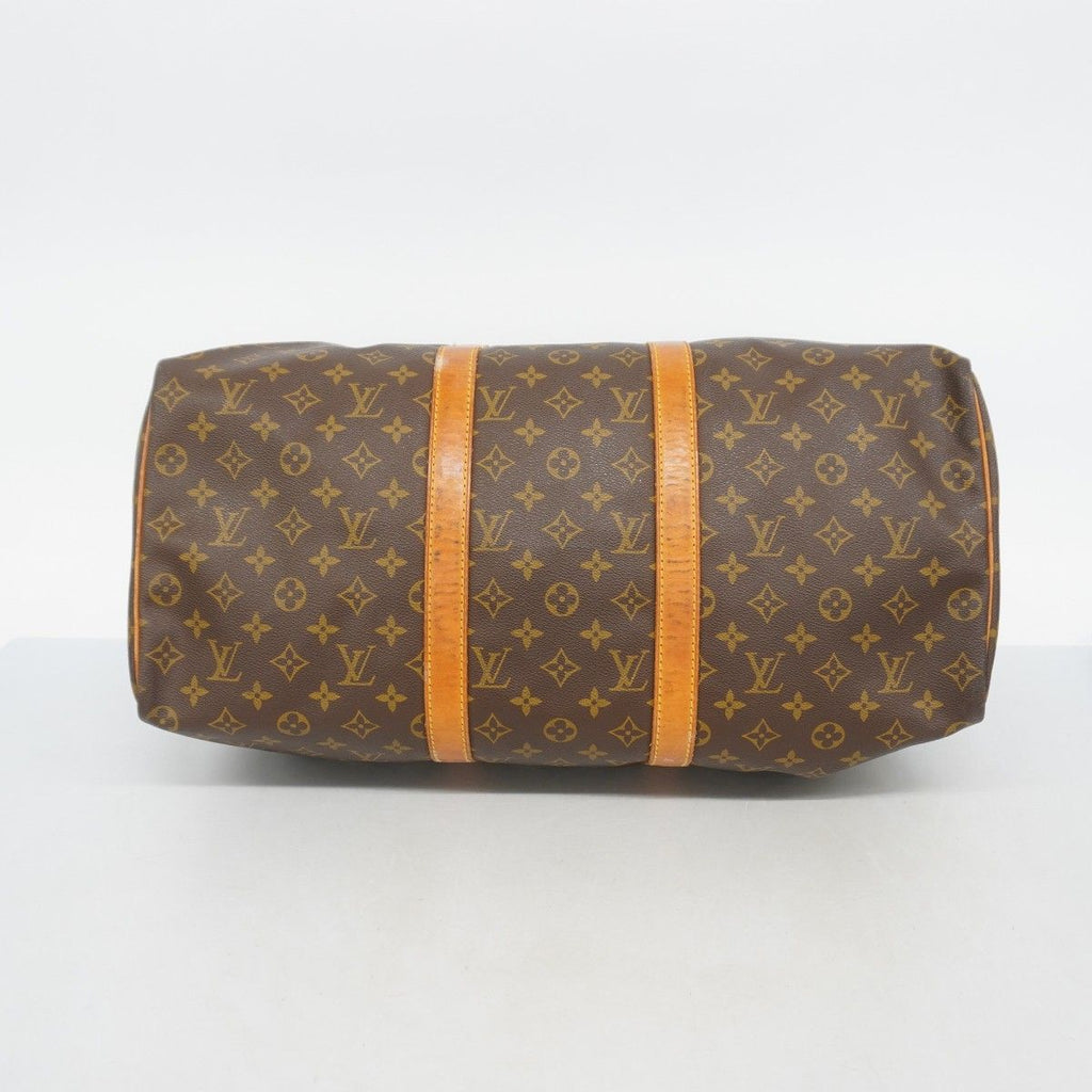 Louis Vuitton Boston Bag Monogram Keepall 45 Brown — view 3