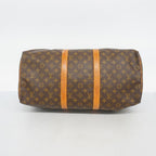 Louis Vuitton Boston Bag Monogram Keepall 45 Brown — view 3