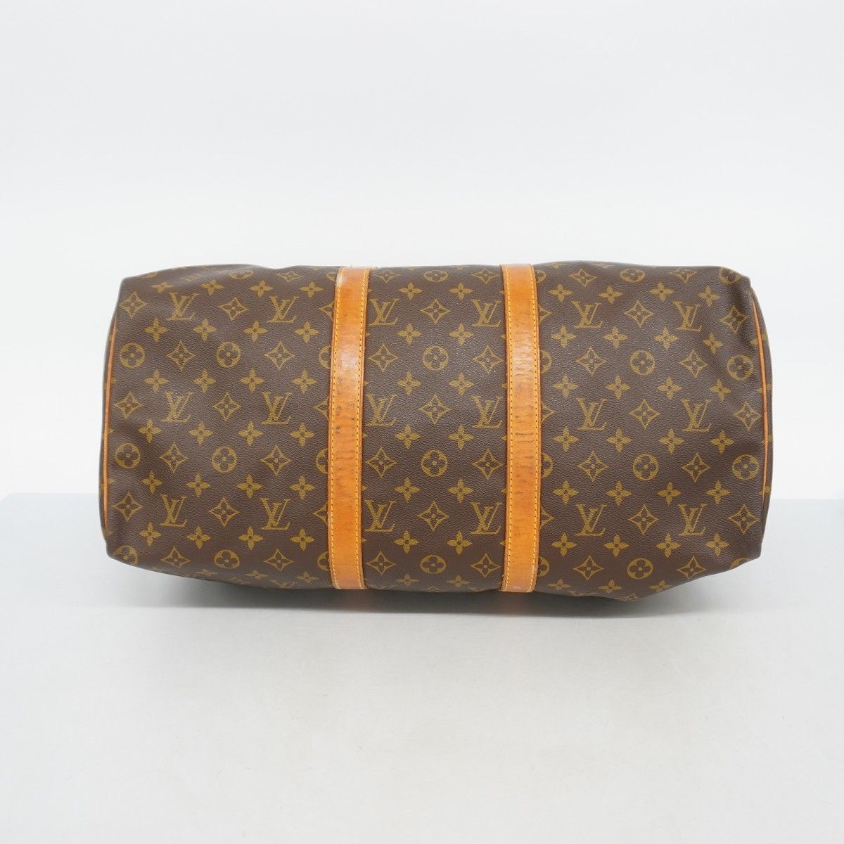 Louis Vuitton Boston Bag Monogram Keepall 45 Brown — view 3