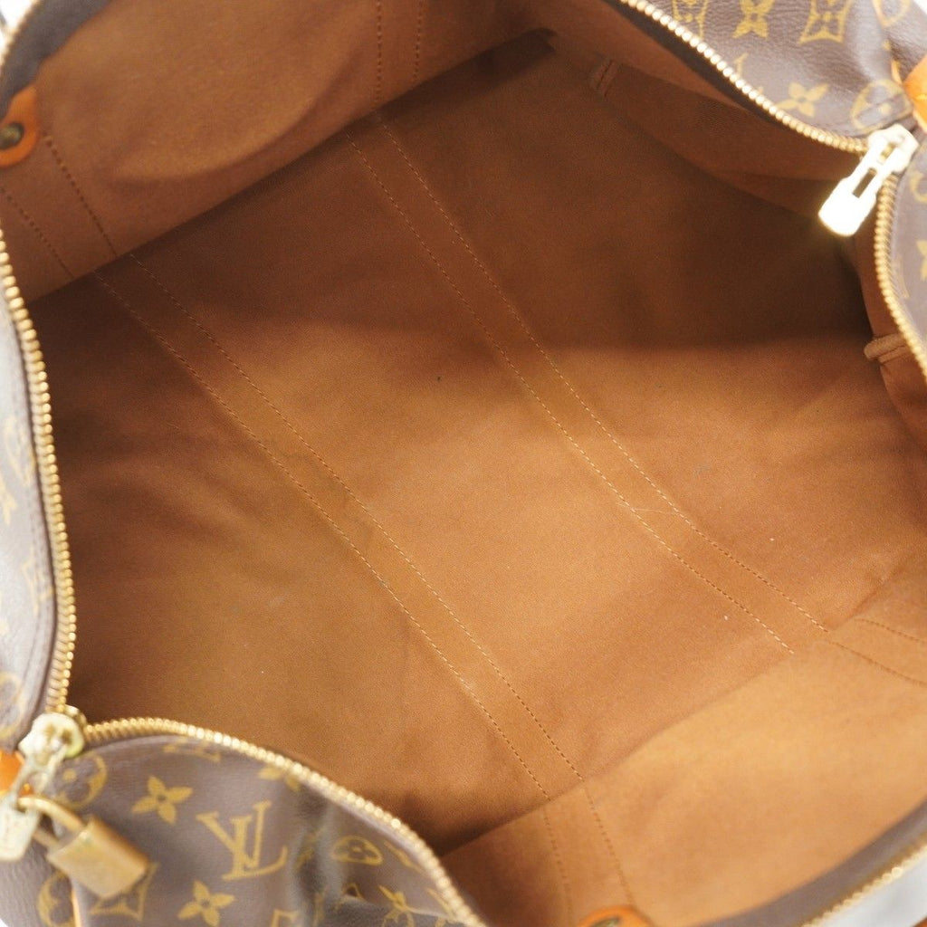 Louis Vuitton Boston Bag Monogram Keepall 45 Brown — view 4