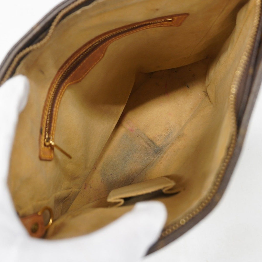 Louis Vuitton Shoulder Bag Monogram Looping GM Brown — view 4