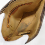 Louis Vuitton Shoulder Bag Monogram Looping GM Brown — view 4